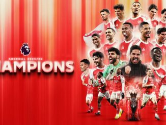 อาร์เซน่อล คว้าแชมป์พรีเมียร์ลีก 2025-2026
