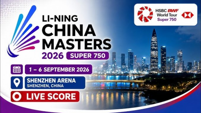 แบดมินตันไชน่ามาสเตอร์ 2026
